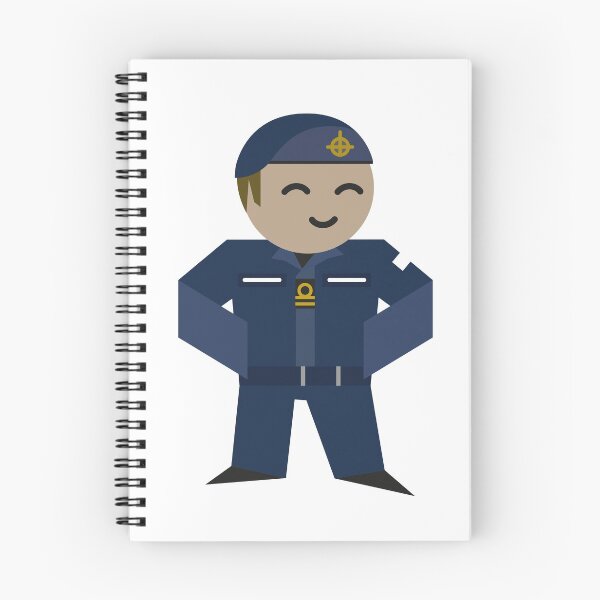 Item preview, Work Character – Navy designed and sold by stirlingwork.