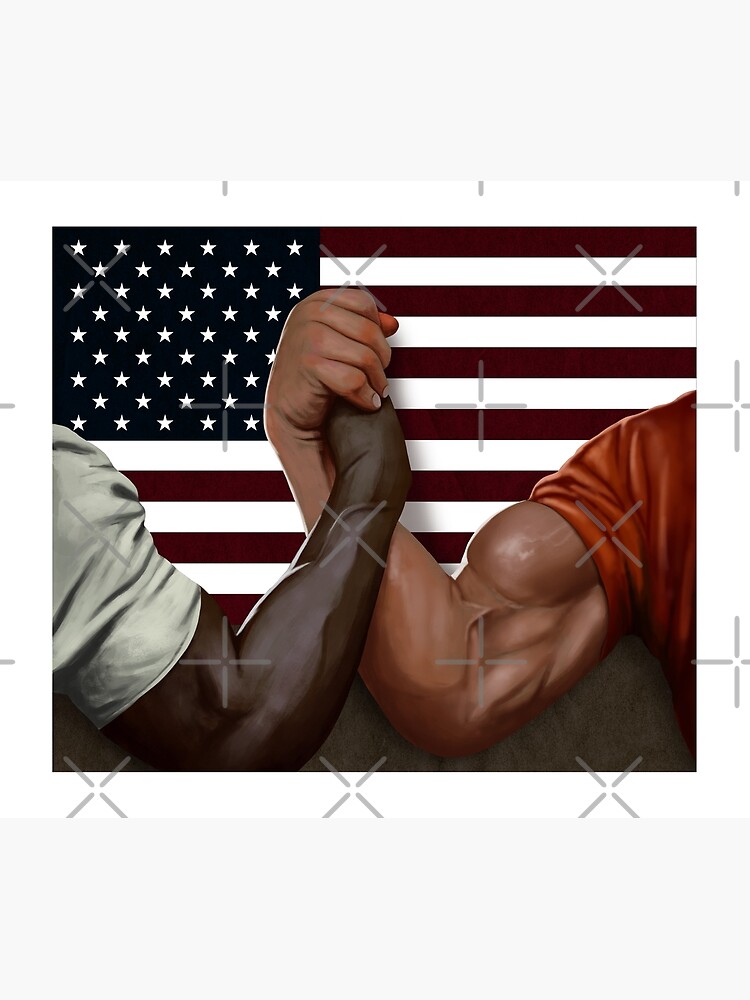 Epic Handshake Meme Tapestry Art Travel Colored Blanket Wall