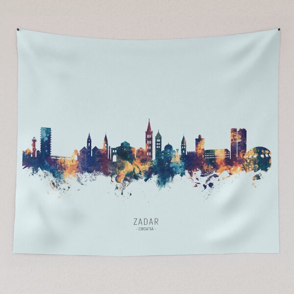 Item preview, Zadar Croatia Skyline designed and sold by ArtPrints.