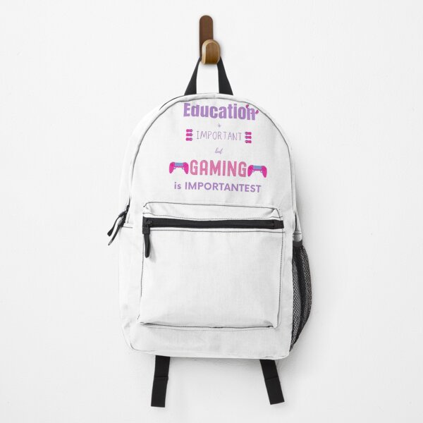 Item preview, education is important but gaming is importantest designed and sold by FourNuns.