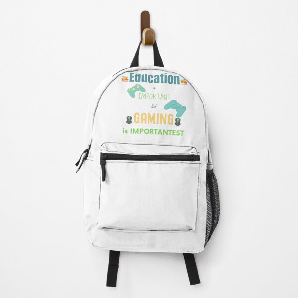 Item preview, education is important but gaming is importantest designed and sold by FourNuns.
