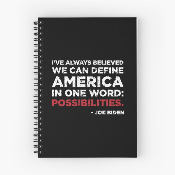 Item preview, Possibilities Quote- Joe Biden Victory Speech (Distressed Effect)  designed and sold by HeraAndKosmos.