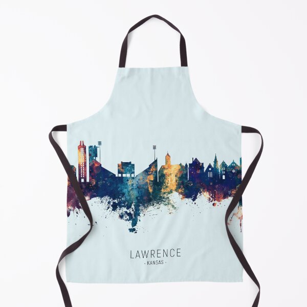 Item preview, Lawrence Kansas Skyline designed and sold by ArtPrints.