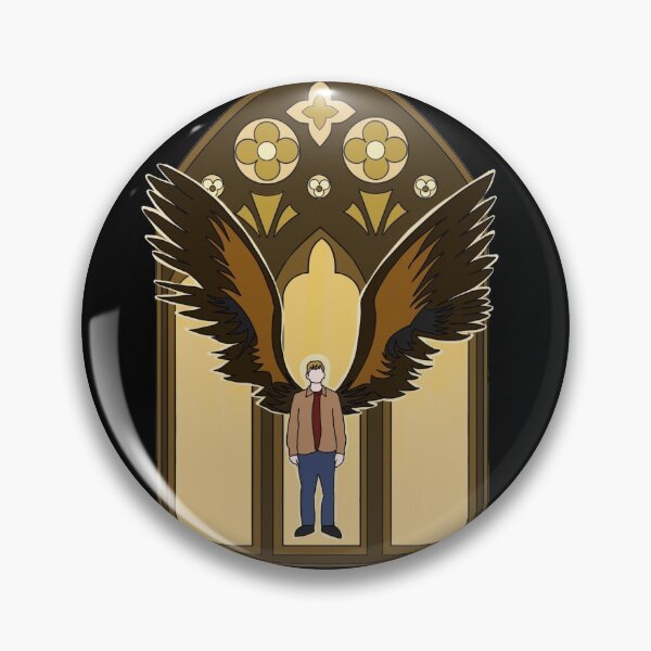 Item preview, Stained Glass Angels- Jack designed and sold by Ariel Saurus Art.
