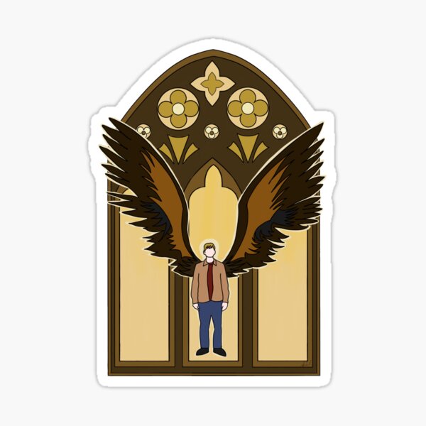 Stained Glass Angels- Jack Sticker
