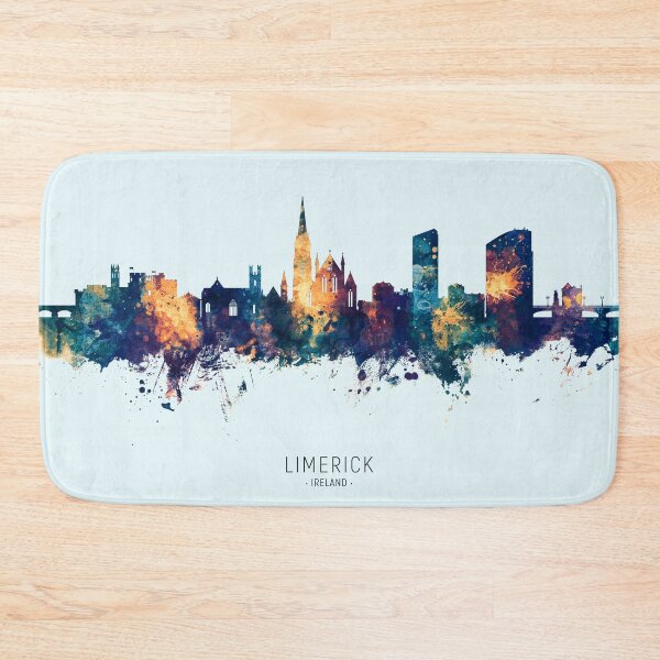 Item preview, Limerick Ireland Skyline designed and sold by ArtPrints.