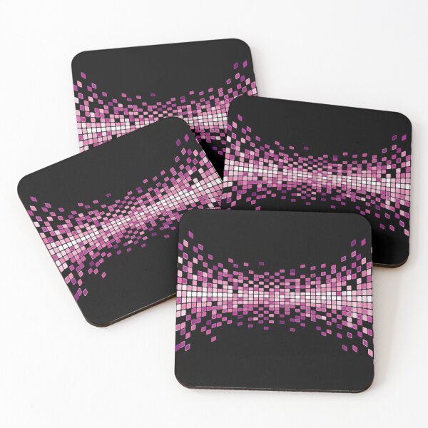 Item preview, Pink Squares Prism Geometric designed and sold by MrRoccoBlue.