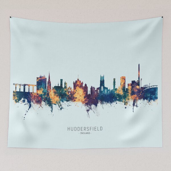 Item preview, Huddersfield England Skyline designed and sold by ArtPrints.
