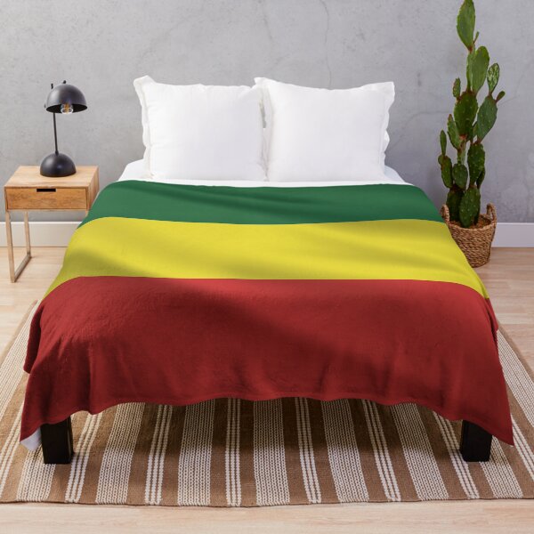 Item preview, Wavy Rastafarian Flag designed and sold by RastaMerch.