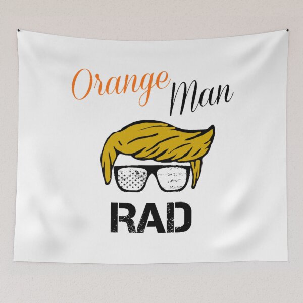 Item preview, Orange Man Rad  designed and sold by GravesByrd.