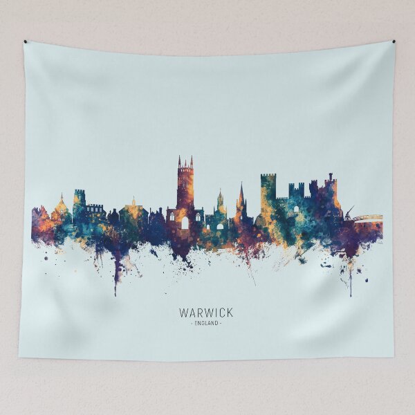 Item preview, Warwick England Skyline designed and sold by ArtPrints.