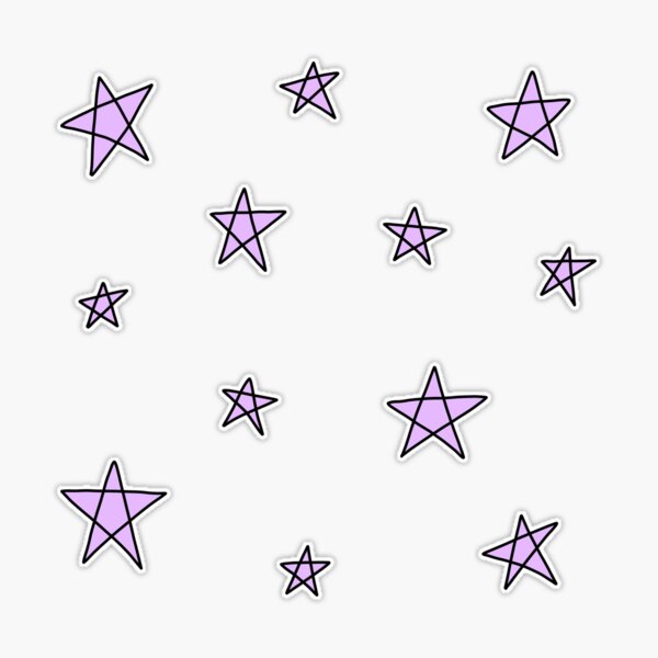 Purple Stars | Sticker