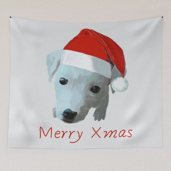 Item preview, Merry Xmas puppy  designed and sold by Antiope33.