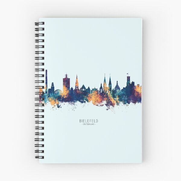 Item preview, Bielefeld Germany Skyline designed and sold by ArtPrints.