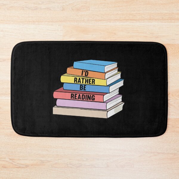 Item preview, I´d rather be reading bookstable designed and sold by mederDESIGNS.