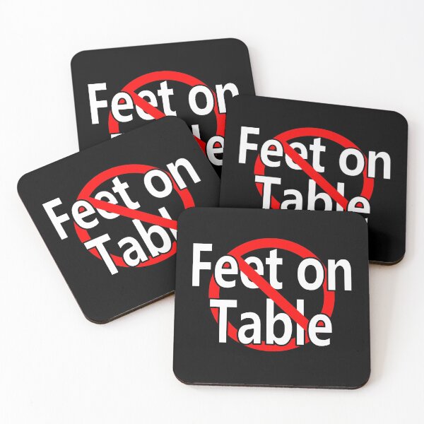 Item preview, No Feet on The Table designed and sold by notstuff.