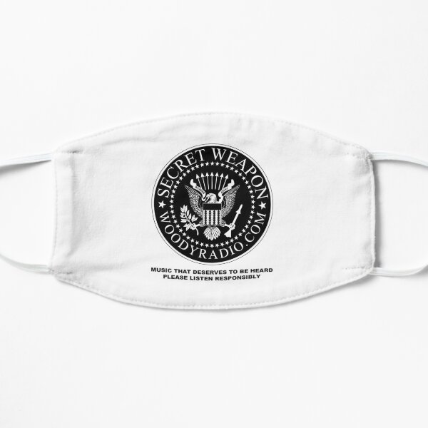 Secret Weapon Logo with Slogan Flat Mask