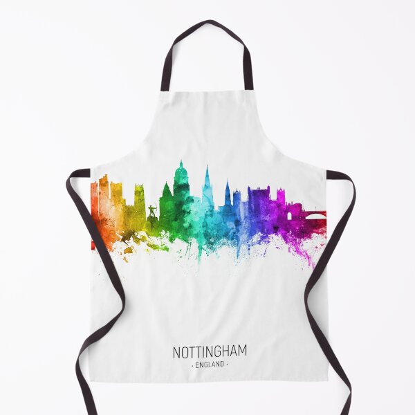 Item preview, Nottingham England Skyline designed and sold by ArtPrints.
