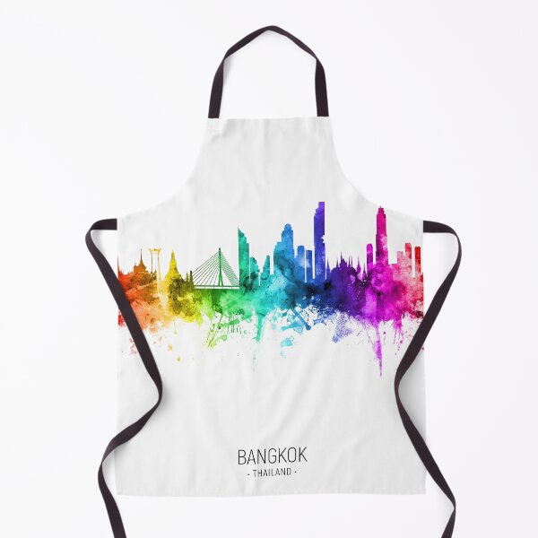 Item preview, Bangkok Thailand Skyline designed and sold by ArtPrints.