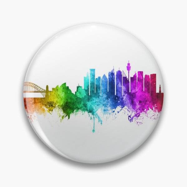 Item preview, Sydney Australia Skyline designed and sold by ArtPrints.