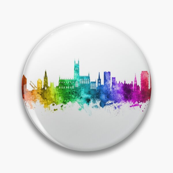 Item preview, Gloucester England Skyline designed and sold by ArtPrints.