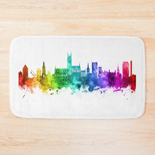 Item preview, Gloucester England Skyline designed and sold by ArtPrints.