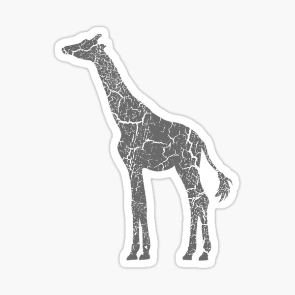 Item preview, Vintage Giraffe - Distressed Giraffe Print designed and sold by teedad.