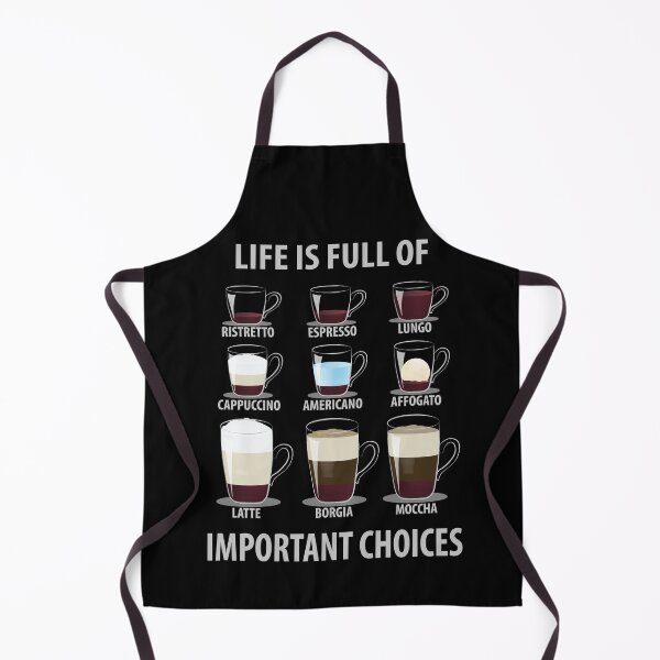 Item preview, Life is Full of Important Choices Coffee designed and sold by TheInkElephant.