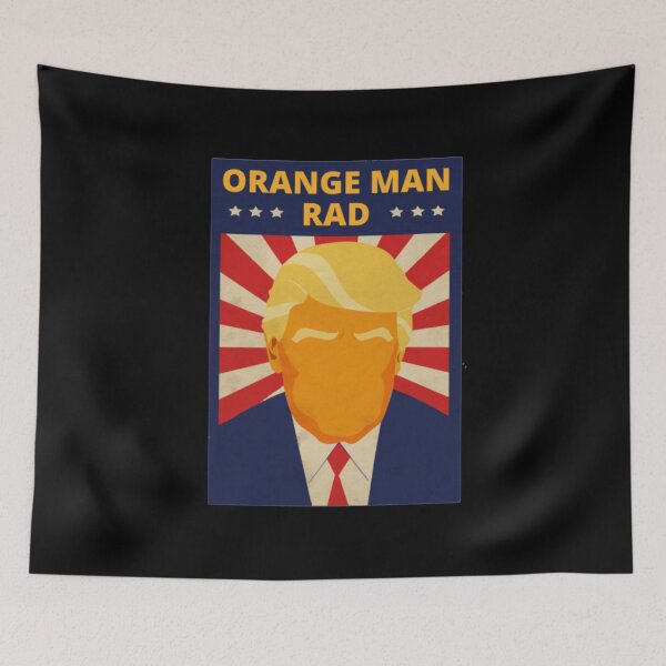 Item preview, Orange Man Rad Trump designed and sold by GravesByrd.
