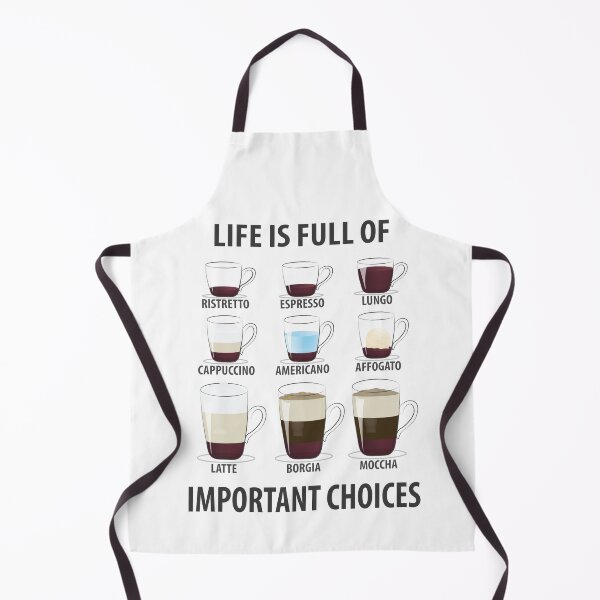 Item preview, Life is Full of Important Choices Coffee designed and sold by TheInkElephant.