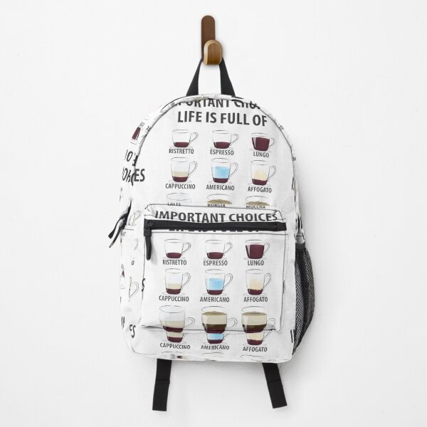 Item preview, Life is Full of Important Choices Coffee designed and sold by TheInkElephant.