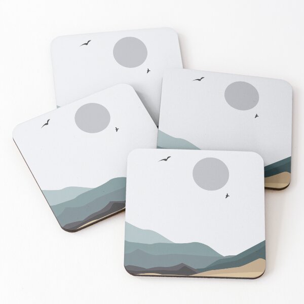 Item preview, Abstract and modern mountain designed and sold by LaCelesteStudio.