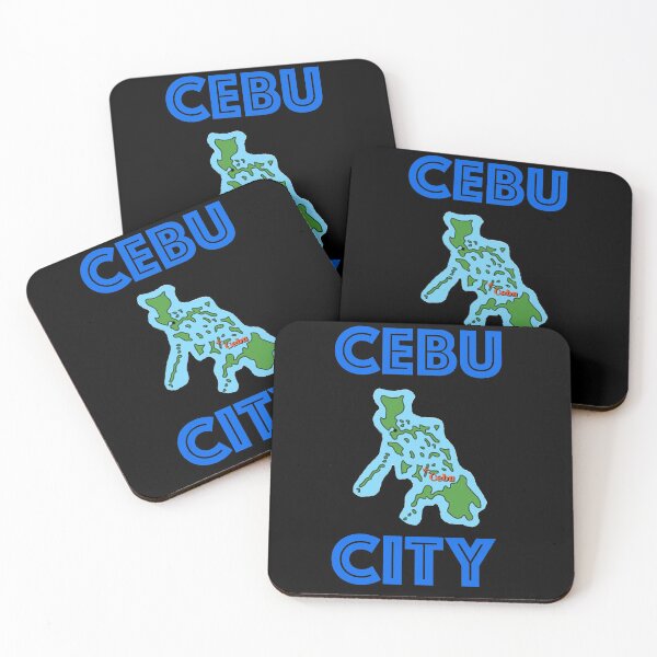 Item preview, Cebu City Map Philipines designed and sold by triangle-studio.