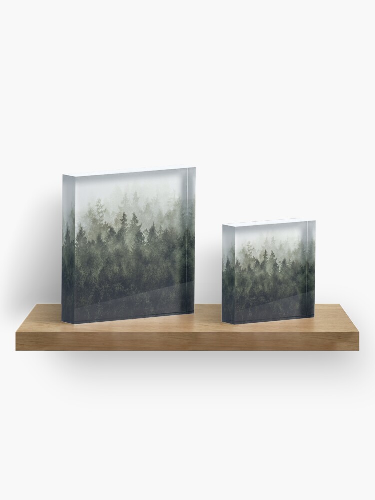 Alternate view of The Heart Of My Heart // Green Mountain Edit Acrylic Block