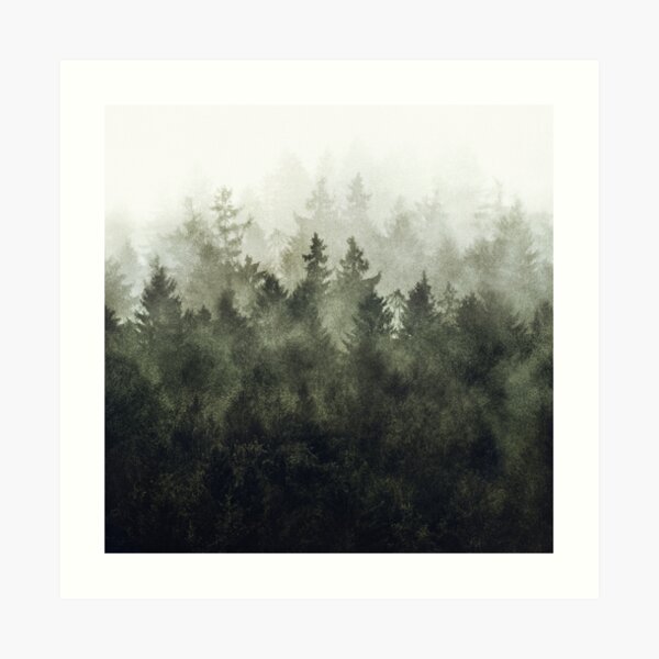 The Heart Of My Heart // Green Mountain Edit Art Print
