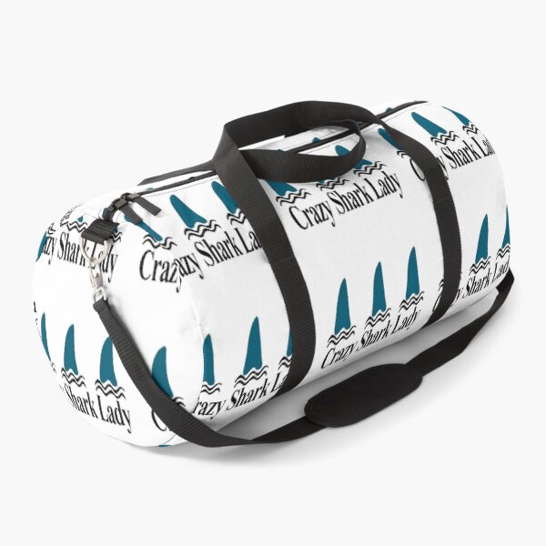 Item preview, crazy shark lady designed and sold by NancyArtDesigns.