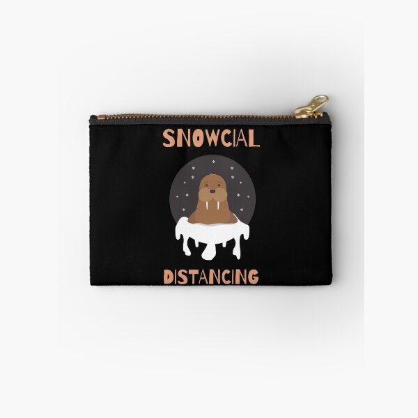 Item preview, Funny Social Distancing Snowcial Distancing Christmas Cute Seal designed and sold by Irelene.