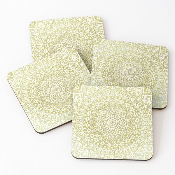 Item preview, LIME BOHO MANDALA designed and sold by nikamartinez.