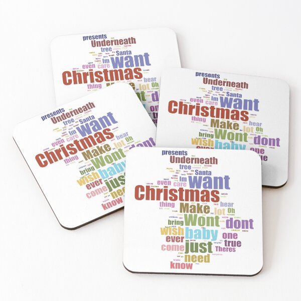 Item preview, Christmas pattern words designed and sold by ART NeuroSmARTxx.