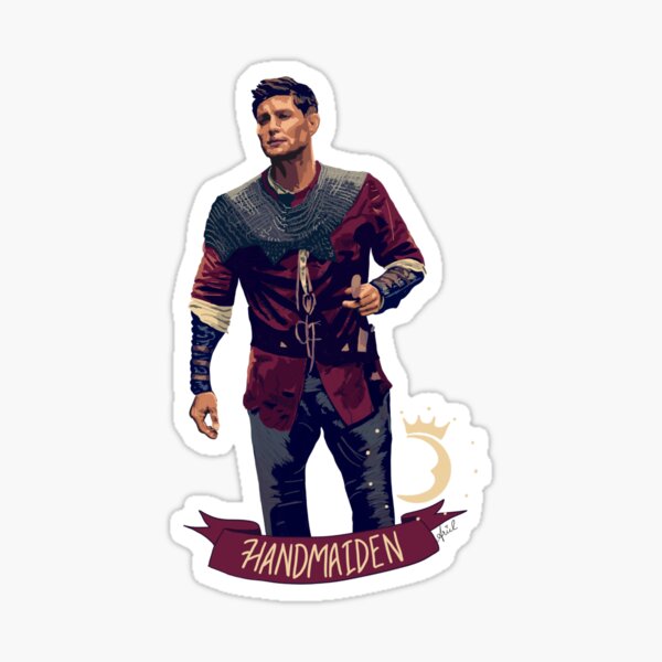 Dean in Moondoor "Handmaiden" Sticker