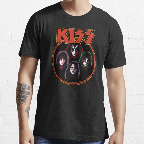 KISS Band Logo with Members  Essential T-Shirt