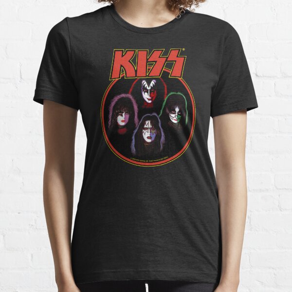 KISS Band Logo with Members  Essential T-Shirt