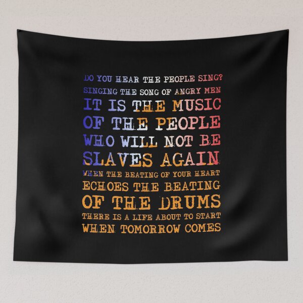 Item preview, do you hear the people sing music designed and sold by KerryABC.