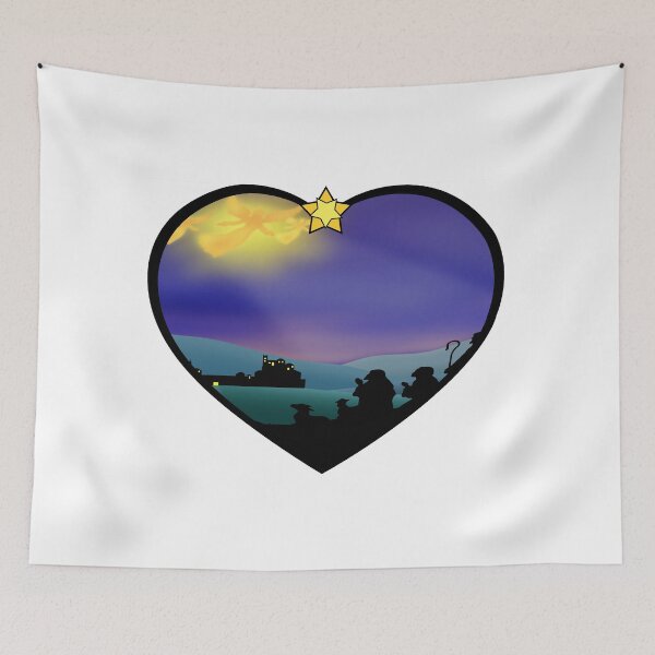 Item preview, Shepherds silhouette , angels	 designed and sold by MarketVisionAV.