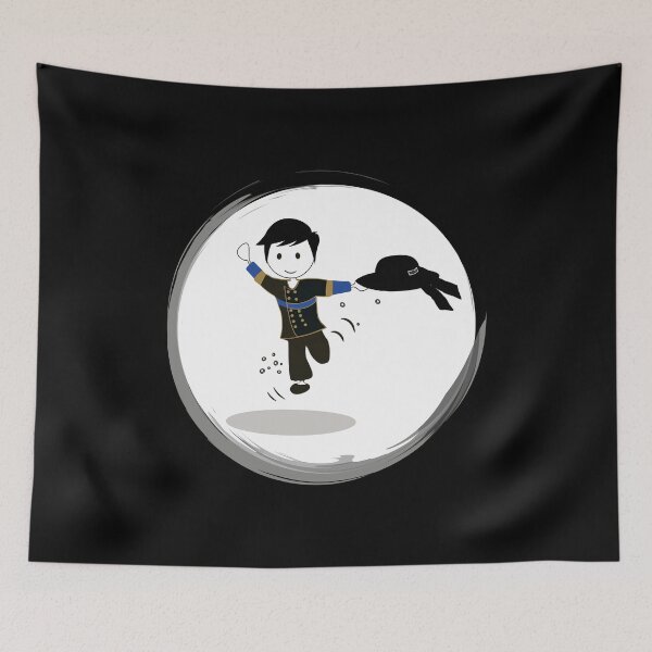 Item preview, A Breton at Fest Noz designed and sold by grafikestelle.