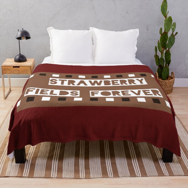 Item preview, Strawberry Fields Forever designed and sold by QuotesDogma.