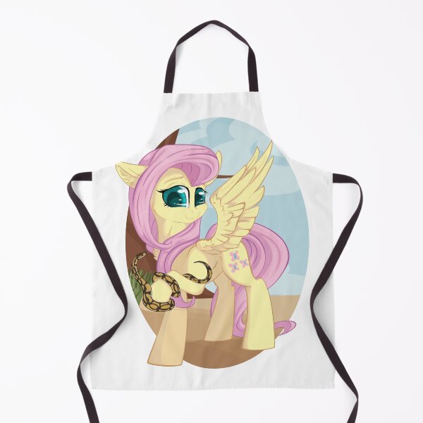 Artikelvorschau, Fluttershy mit Ball Python - MS Paint - Glänzende Träume entworfen und verkauft von GleamyDreams.