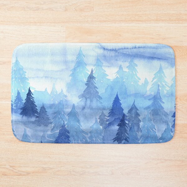Item preview, Misty Winter Forest designed and sold by adortopia.