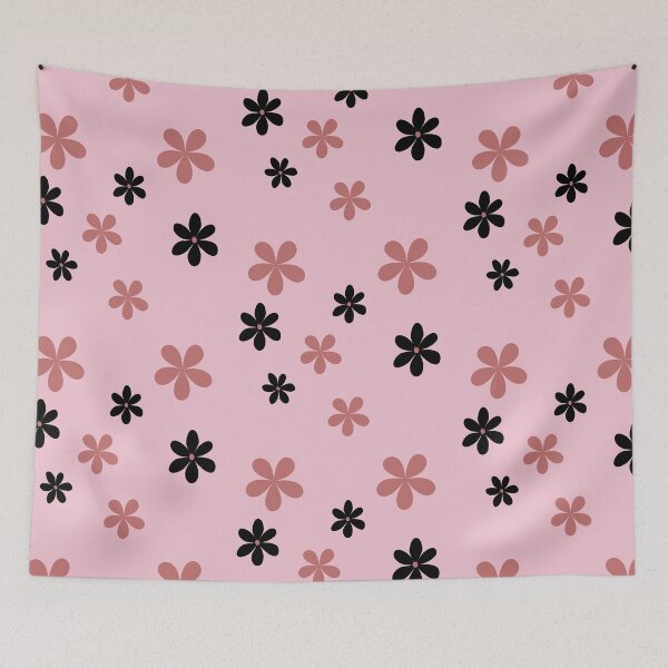 Item preview, Pink flowers designed and sold by Sanskrati.