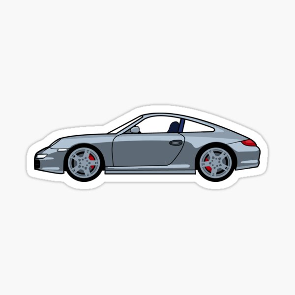 Item preview, Porsche 911 997 Carrera S Seal Grey Lobster Claw designed and sold by antipc.